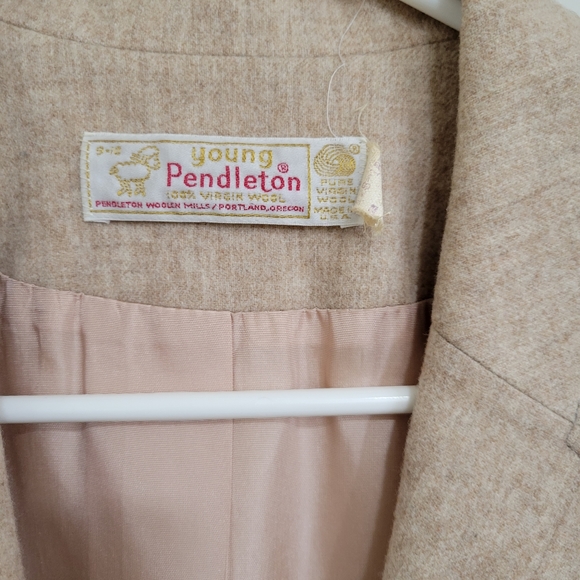 Pendleton 100% wool vintage blazer - Picture 4 of 9